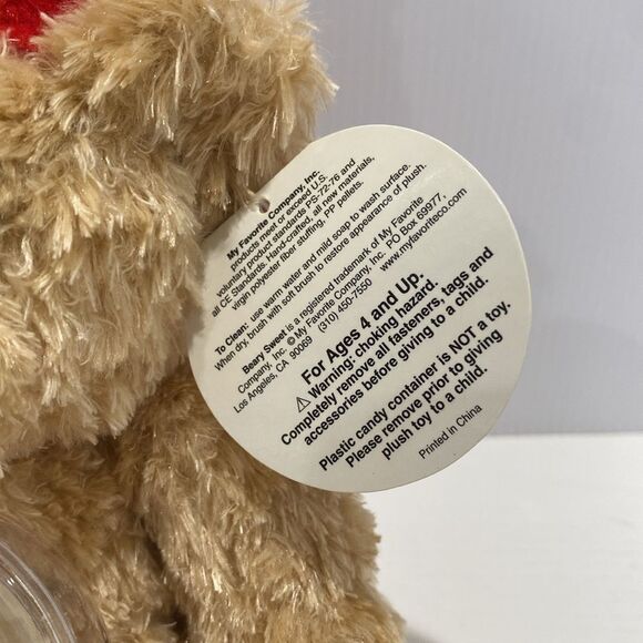 Beary Sweet Happy Birthday Plush Celebration Bear - Picture 6 of 9